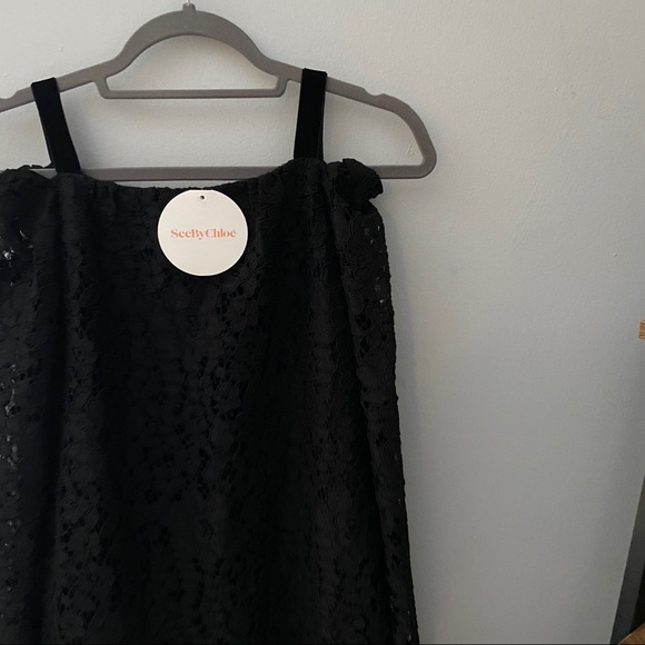 See by Chloé Cold Shoulder Dress - Picture 3 of 6